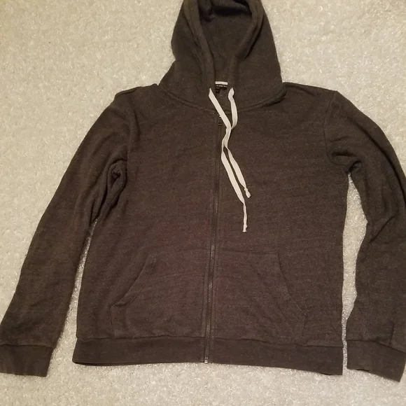 Brandy Melville Tops Brandy Melville Full Zip Hoodie Olive